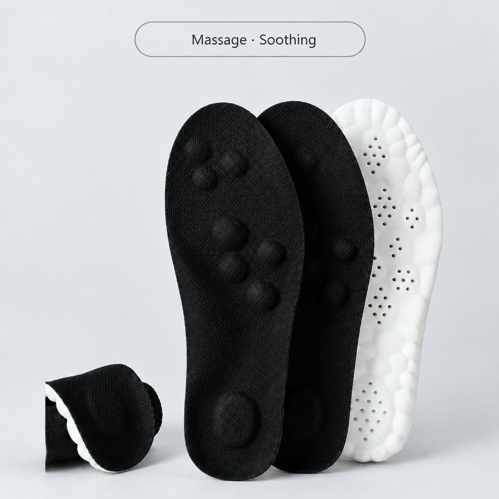 Insole cushioning image on light gray