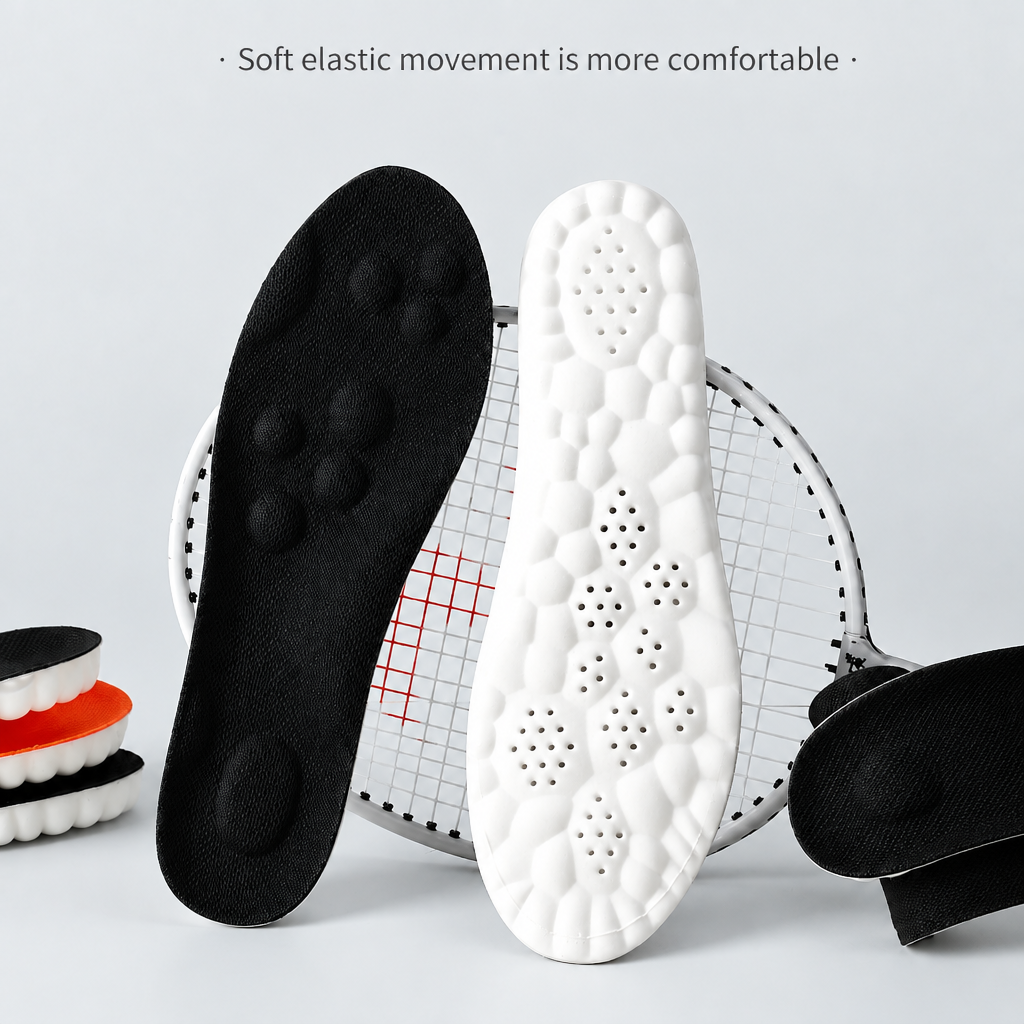 Insole flexibility image on light gray