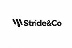 Stride&Co default logo with three-bar symbol